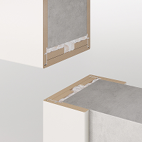 Панели с двух сторон стены