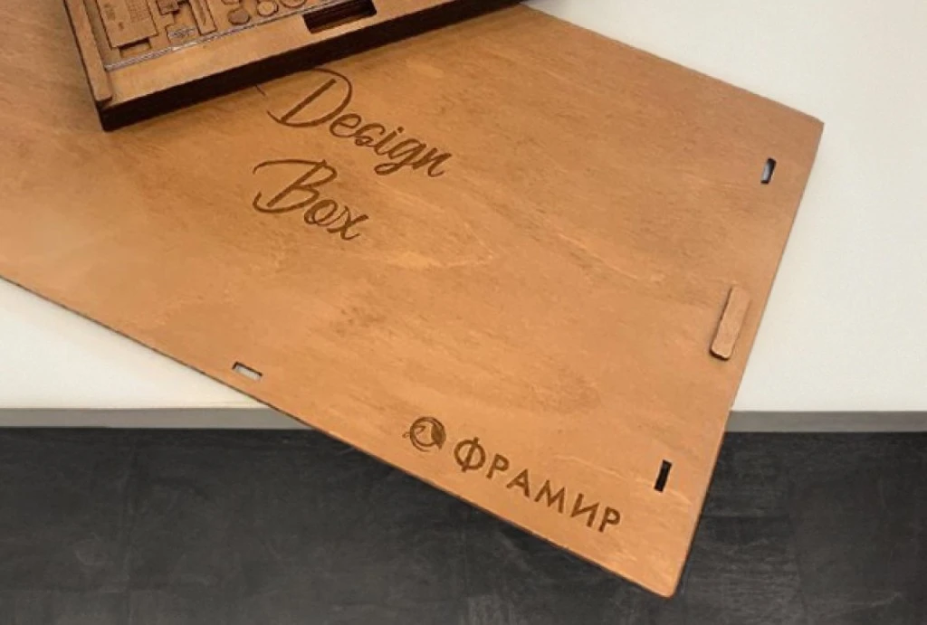 деревянный набор Design Box как аналог программы для моделирования интерьеров